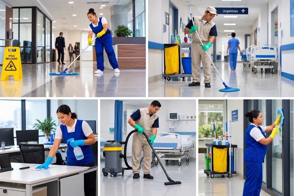 Comprehensive commercial, medical, glass, and office sanitization operations by ISAN Enterprises